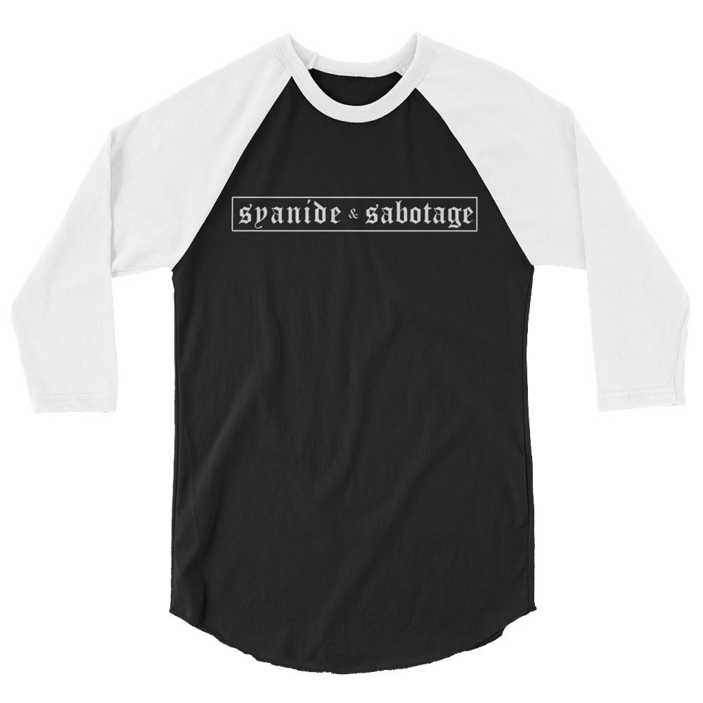 Origonal Syanide & Sabotage 3/4 sleeve